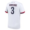 Camisola Paris Saint-Germain Presnel Kimpembe 3 Homen Equipamento 2ª 24/25