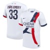 Camisola Paris Saint-Germain Zaire Emery 33 Homen Equipamento 2ª 24/25