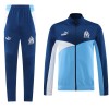 Olympique de Marseille Homen Casaco de Treino Conjunto 24/25 Azul