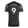 Camisola Arsenal G. Jesus 9 Homen Equipamento 2ª 24/25