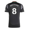 Camisola Arsenal Odegaard 8 Homen Equipamento 2ª 24/25