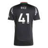 Camisola Arsenal Rice 41 Homen Equipamento 2ª 24/25