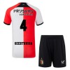 Camisola + Calções Feyenoord Geertruida 4 Criança Equipamento 1ª 24/25