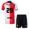 Camisola + Calções Feyenoord Gimenez 29 Criança Equipamento 1ª 24/25