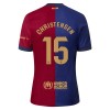 Camisola FC Barcelona Christensen 15 Homen Equipamento 1ª 24/25