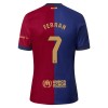 Camisola FC Barcelona Ferran 7 Homen Equipamento 1ª 24/25