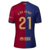 Camisola FC Barcelona Frenkie de Jong 21 Homen Equipamento 1ª 24/25