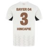 Camisola Bayer 04 Leverkusen Piero Hincapie 3 Homen Equipamento 2ª 24/25