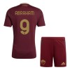 Camisola + Calções AS Roma Abraham 9 Criança Equipamento 1ª 24/25