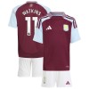 Camisola + Calções Aston Villa Watkins 11 Criança Equipamento 1ª 24/25