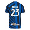 Camisola + Calções Inter Milan Barella 23 Criança Equipamento 1ª 24/25