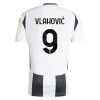 Camisola + Calções Juventus Vlahovic 9 Criança Equipamento 1ª 24/25