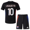 Camisola + Calções Olympique Lyonnais Alexandre Lacazette 10 Criança Equipamento 2ª 24/25