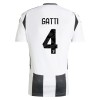 Camisola Juventus Gatti 4 Homen Equipamento 1ª 24/25