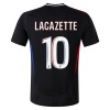 Camisola Olympique Lyonnais Alexandre Lacazette 10 Homen Equipamento 2ª 24/25