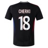 Camisola Olympique Lyonnais Rayan Cherki 18 Homen Equipamento 2ª 24/25