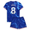 Camisola + Calções Chelsea Enzo 8 Criança Equipamento 1ª 24/25