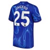 Camisola Chelsea Caicedo 25 Homen Equipamento 1ª 24/25