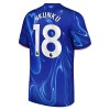 Camisola Chelsea Nkunku 18 Homen Equipamento 1ª 24/25