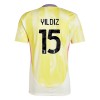 Camisola Juventus Yildiz 15 Homen Equipamento 2ª 24/25