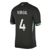 Camisola + Calções Liverpool Virgil 4 Criança Equipamento 2ª 24/25