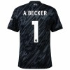 Camisola Guarda-Redes Liverpool A. Becker 1 Homen 24/25 Preta