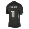 Camisola Liverpool M.Salah 11 Homen Equipamento 2ª 24/25