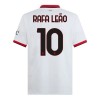 Camisola AC Milan Rafael Leao 10 Homen Equipamento 2ª 24/25