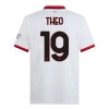 Camisola AC Milan Theo 19 Homen Equipamento 2ª 24/25