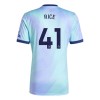 Camisola Arsenal Rice 41 Homen Equipamento 3ª 24/25