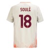 Camisola AS Roma Soule 18 Homen Equipamento 2ª 24/25