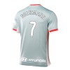 Camisola Atlético Madrid Griezmann 7 Homen Equipamento 2ª 24/25