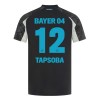 Camisola Bayer 04 Leverkusen Edmond Tapsoba 12 Homen Equipamento 3ª 24/25