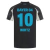 Camisola Bayer 04 Leverkusen Florian Wirtz 10 Homen Equipamento 3ª 24/25