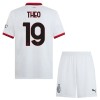 Camisola + Calções AC Milan Theo 19 Criança Equipamento 2ª 24/25