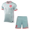 Camisola + Calções Atlético Madrid Criança Equipamento 2ª 24/25