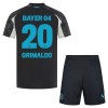 Camisola + Calções Bayer 04 Leverkusen Alejandro Grimaldo 20 Criança Equipamento 3ª 24/25