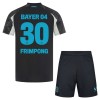 Camisola + Calções Bayer 04 Leverkusen Jeremie Frimpong 30 Criança Equipamento 3ª 24/25