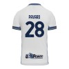 Camisola Inter Milan Pavard 28 Homen Equipamento 2ª 24/25