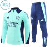 Arsenal Criança Conjunto de Moletom de Treino Quarto-Zíper 24/25 Azul