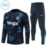 Chelsea Criança Conjunto de Moletom de Treino Quarto-Zíper 24/25 Navy