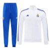 Real Madrid Homen Casaco de Treino Conjunto 24/25 Branca