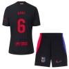 Camisola + Calções FC Barcelona Gavi 6 Criança Equipamento 2ª 24/25