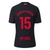 Camisola FC Barcelona Christensen 15 Homen Equipamento 2ª 24/25