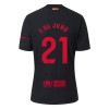 Camisola FC Barcelona Frenkie de Jong 21 Homen Equipamento 2ª 24/25