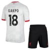 Camisola + Calções Liverpool Gakpo 18 Criança Equipamento 3ª 24/25