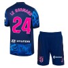 Camisola + Calções Atlético Madrid Le Normand 24 Criança Equipamento 3ª 24/25