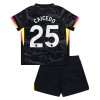 Camisola + Calções Chelsea Caicedo 25 Criança Equipamento 3ª 24/25