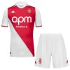 Camisola + Calções AS Monaco Criança Equipamento 1ª 24/25