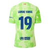 Camisola + Calções FC Barcelona Lamine Yamal 19 Criança Equipamento 3ª 24/25